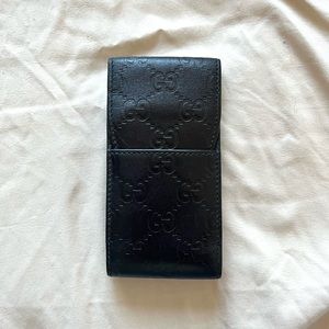Gucci Black Embossed Wallet